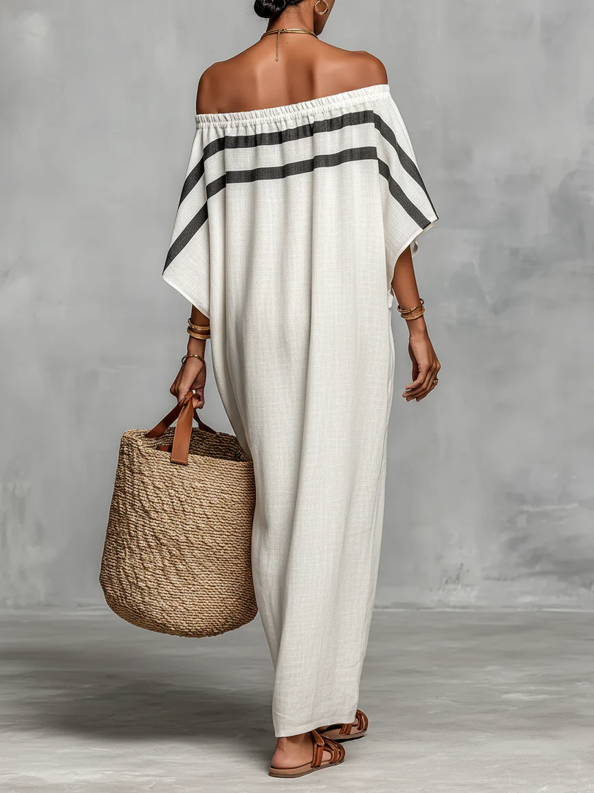 AliceLeon™ | Robe maxi épaules dénudées