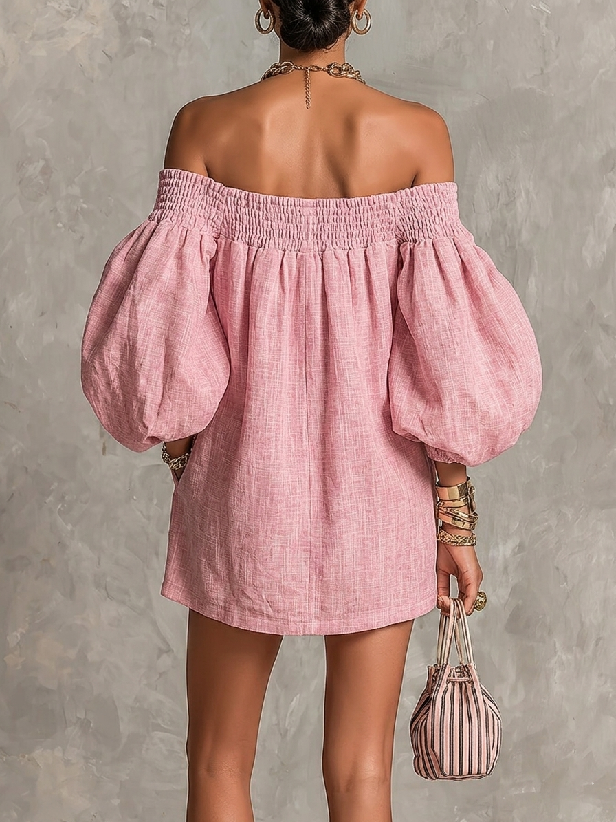 Violette | Robe Mini Trapèze