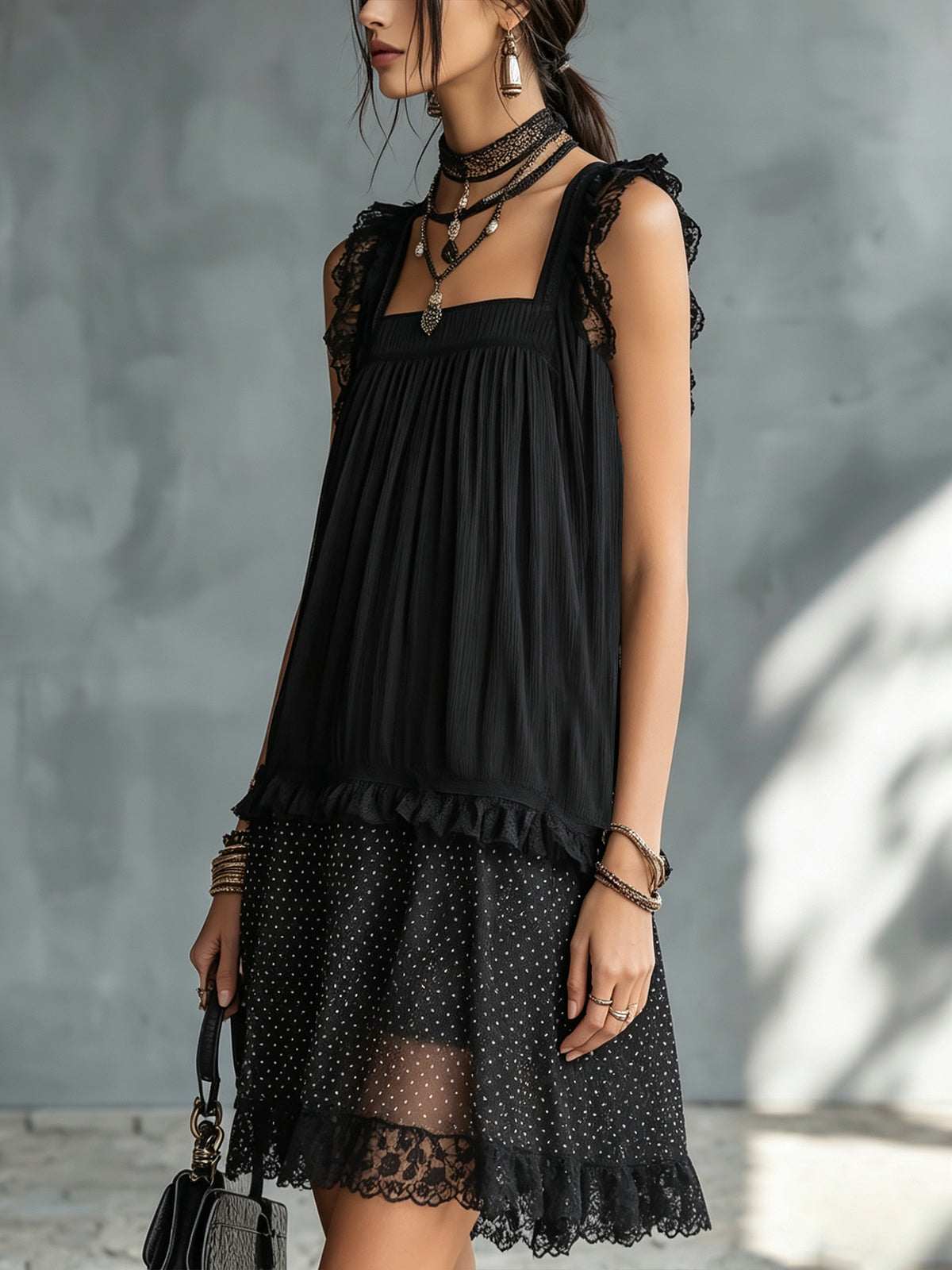 Pauline | Robe Mini à Pois