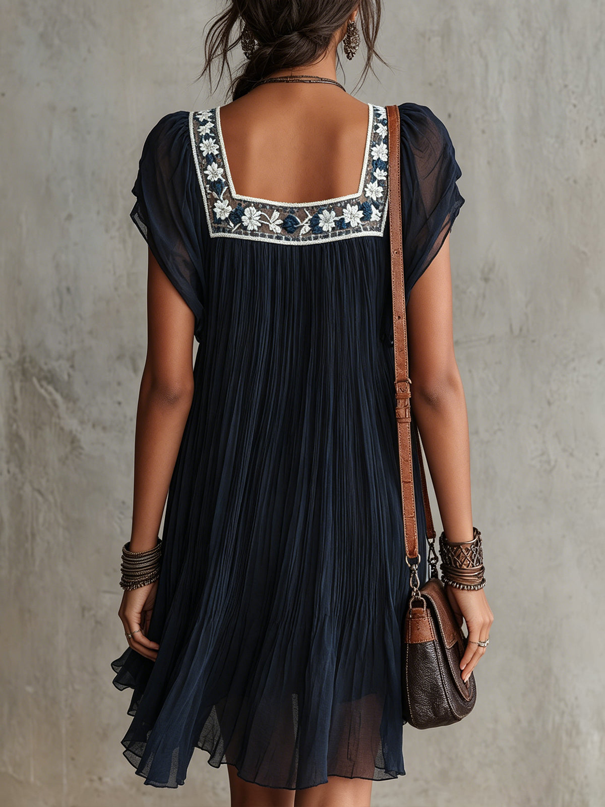 Apolline | Robe Mini Plissée