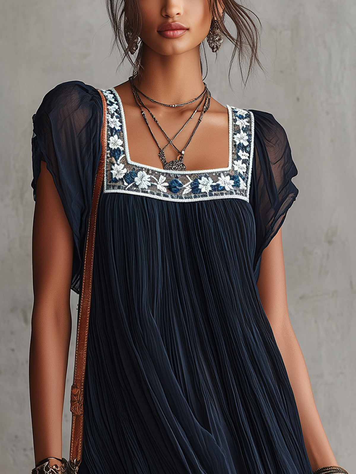 Apolline | Robe Mini Plissée