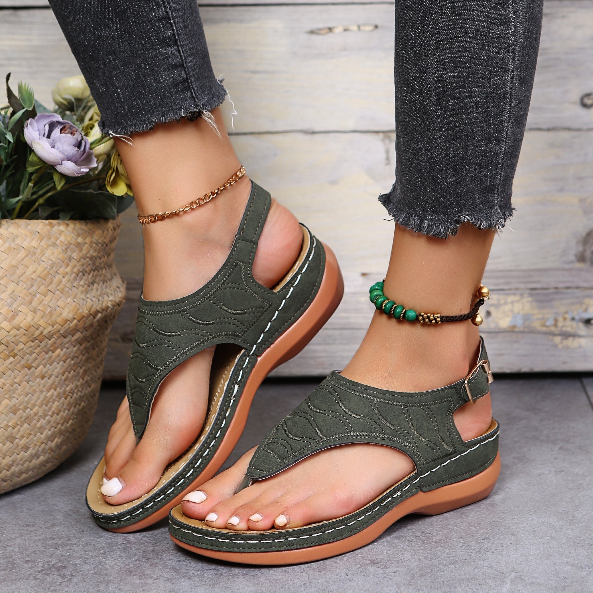 AliceLeon™ | Clara Ergonomic Comfort Sandals