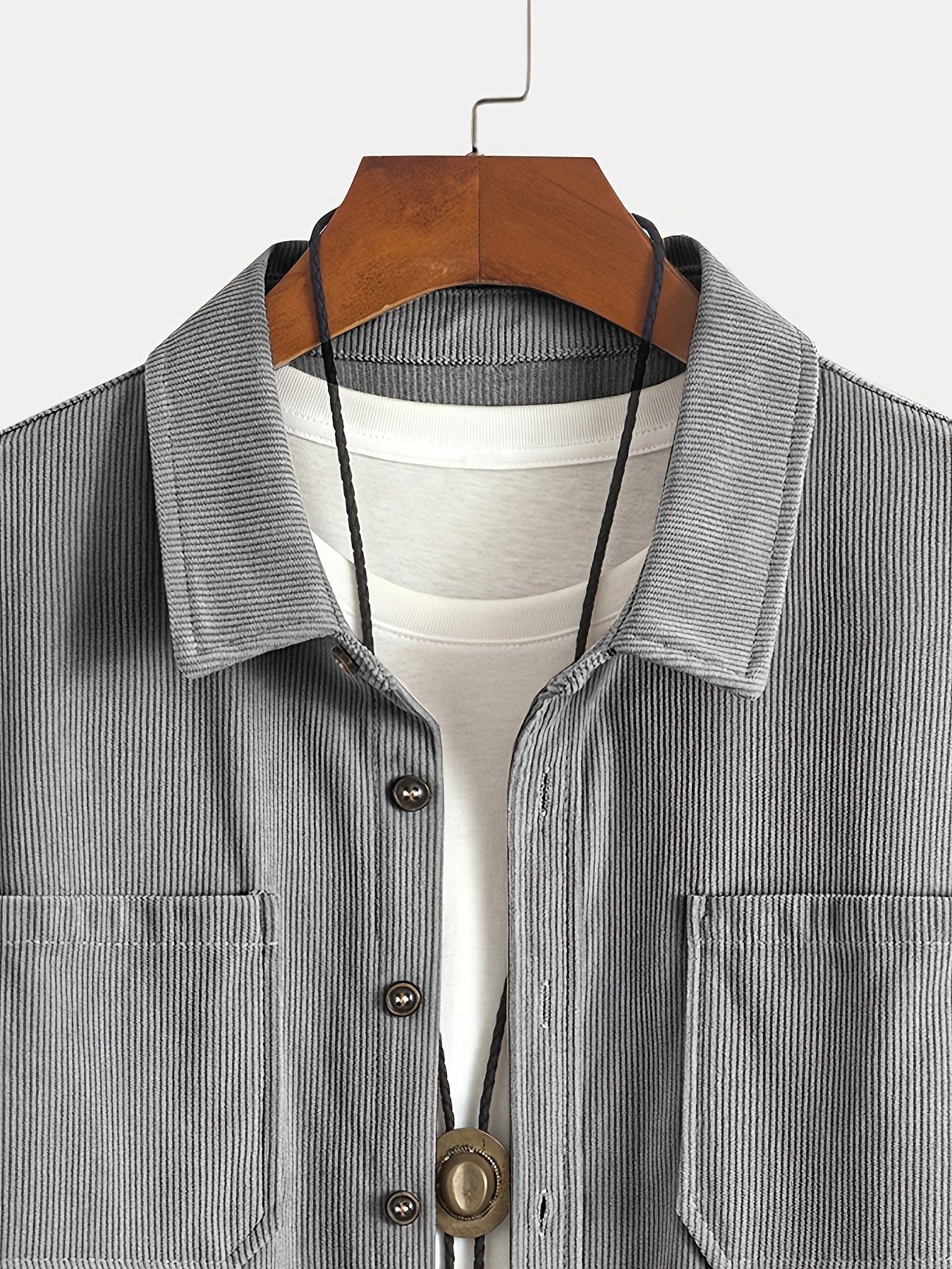 Bryce | Chemise d'extérieur texturée côtelée