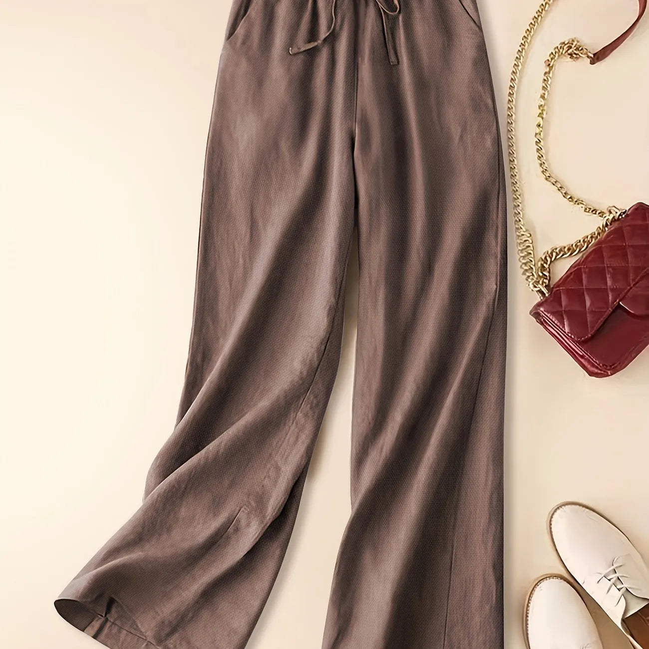 Pantalons Détente avec Cordon