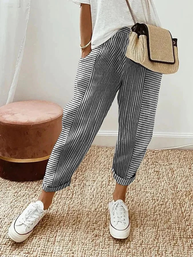AliceLeon™ | Rayé Pants