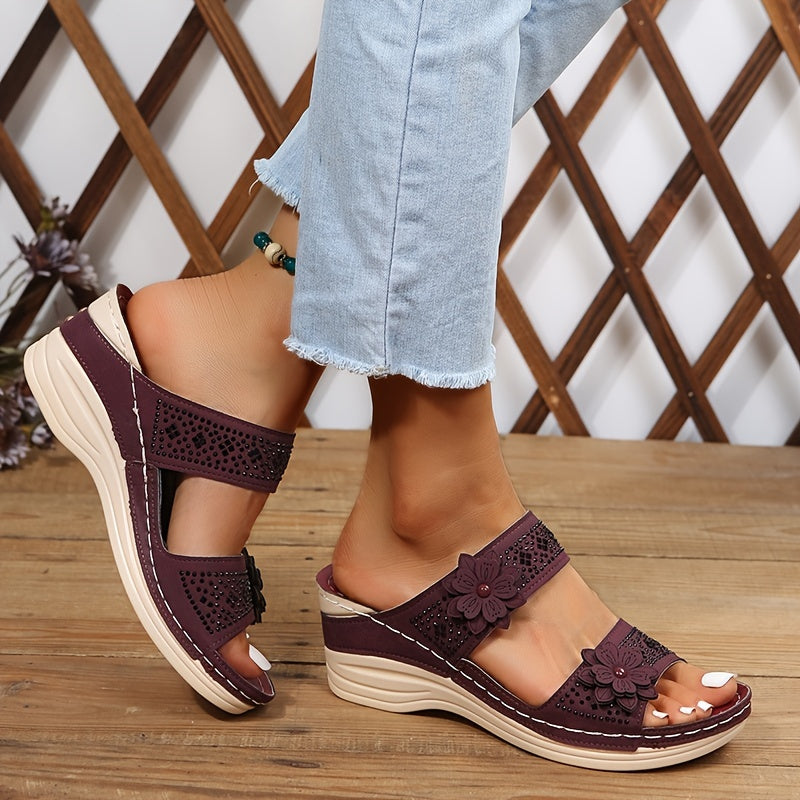 AliceLeon™ | Rosalie Comfort Wedge Sandals