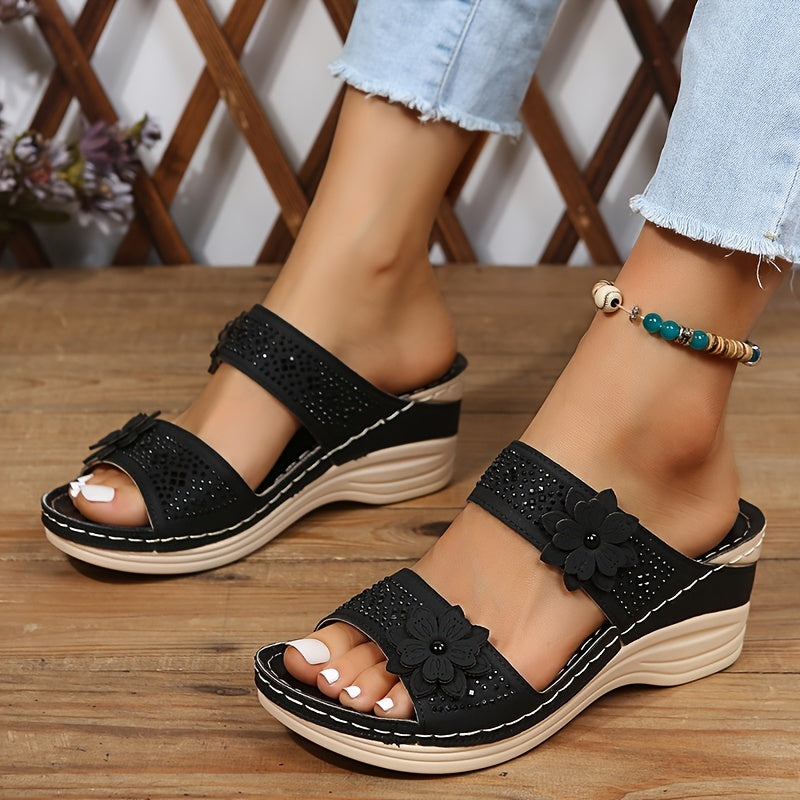 AliceLeon™ | Rosalie Comfort Wedge Sandals