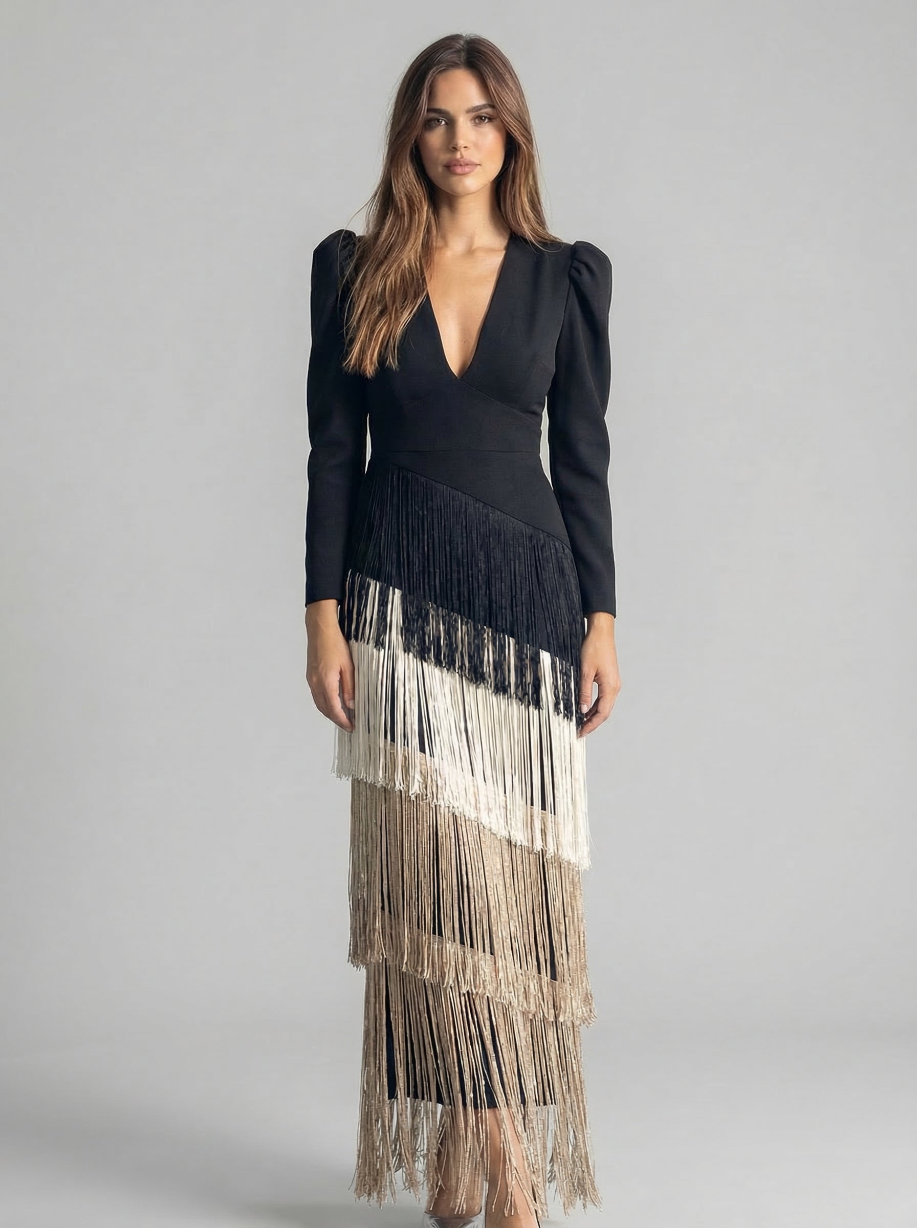 Salvia | Fringe Robe