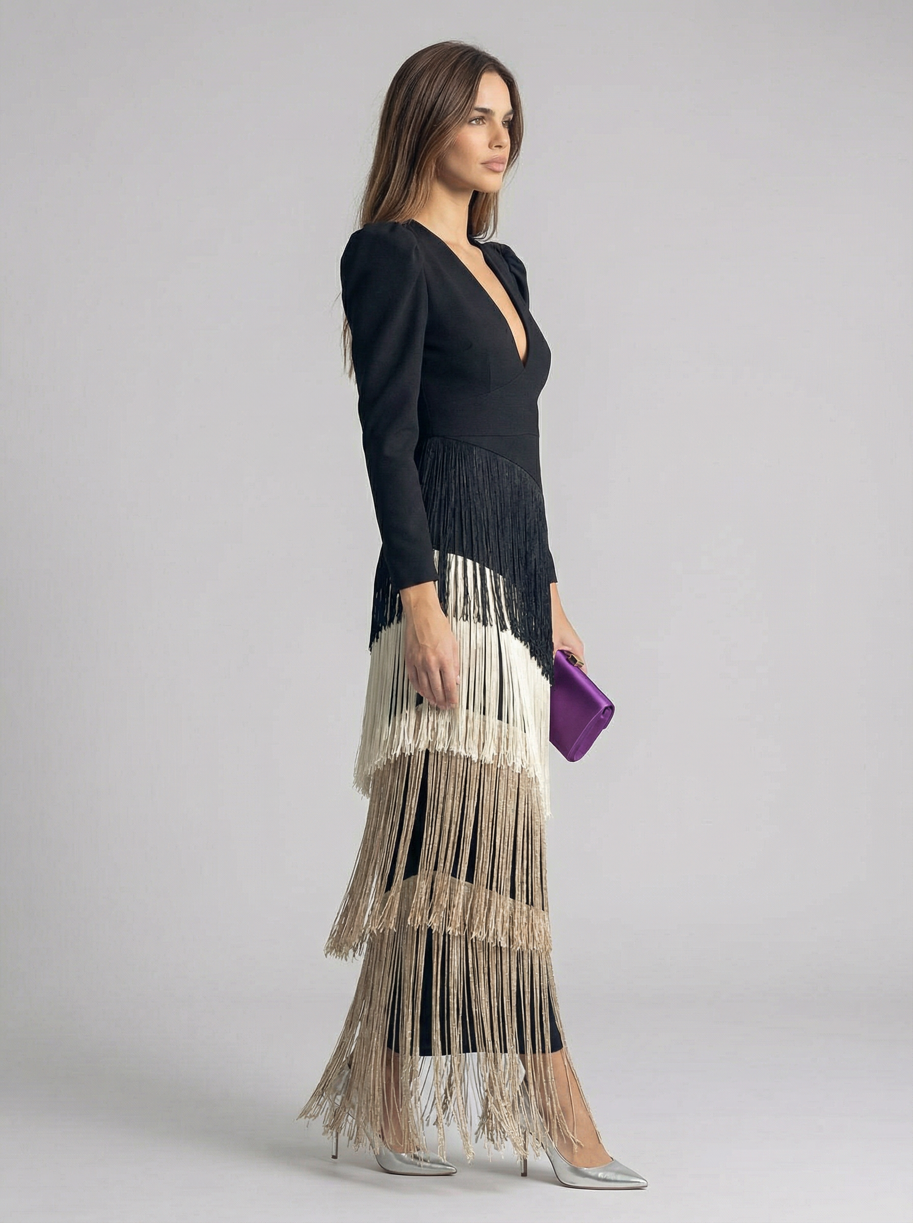 Salvia | Fringe Robe