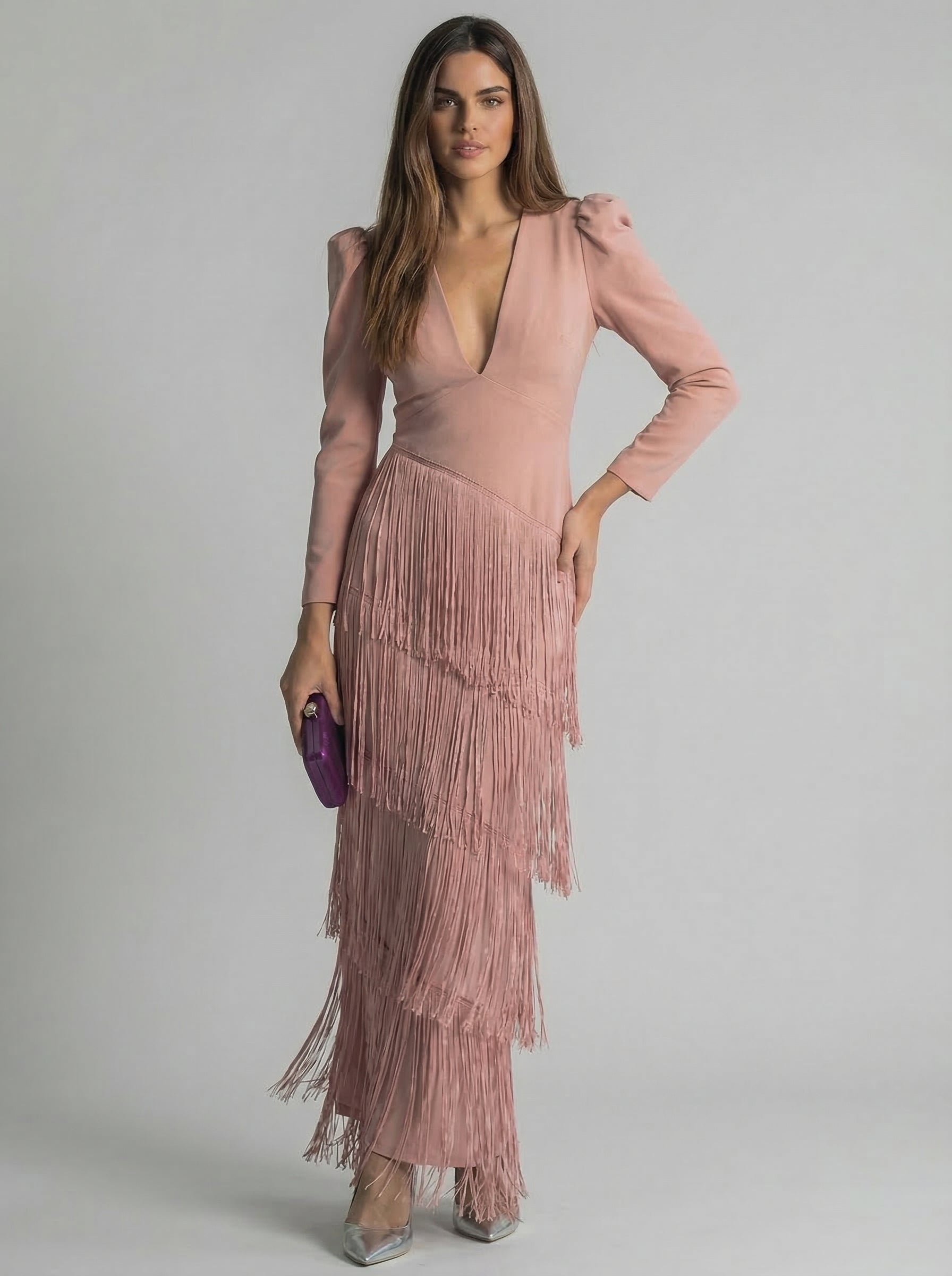 Salvia | Fringe Robe