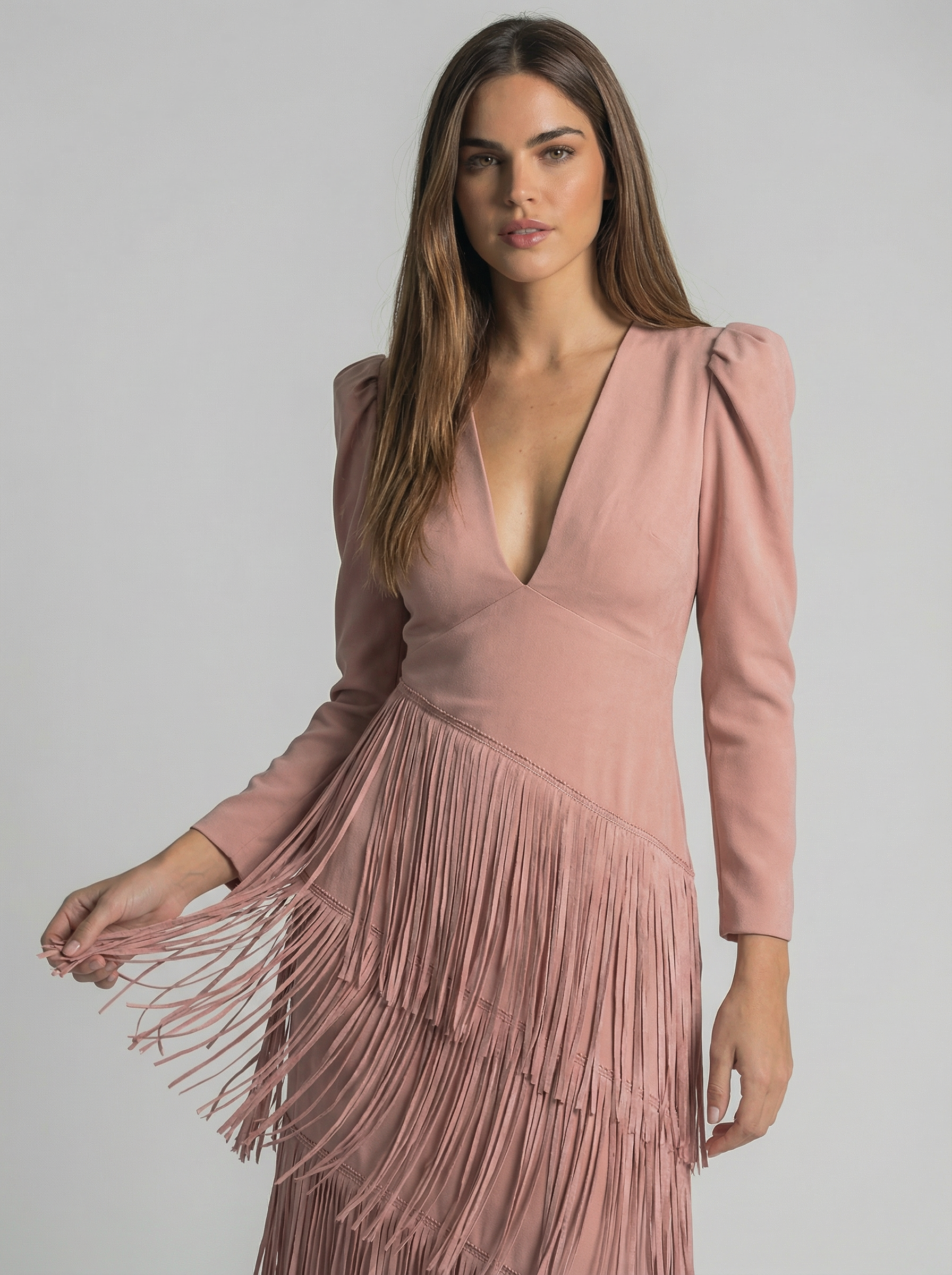 Salvia | Fringe Robe