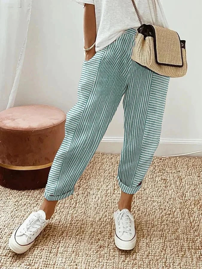AliceLeon™ | Rayé Pants