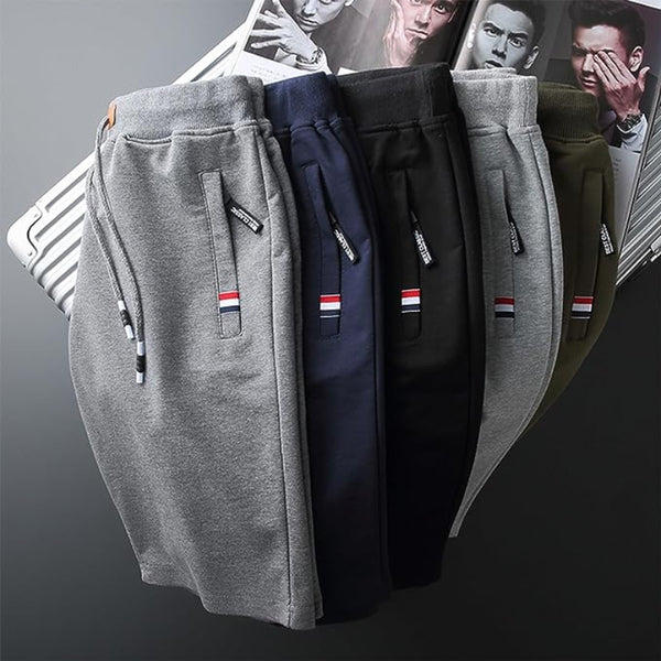AliceLeon™ | Pantalon court en coton avec poches zippées