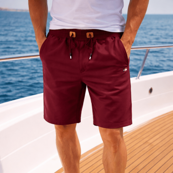 AliceLeon™ | Pantalon court en coton avec poches zippées
