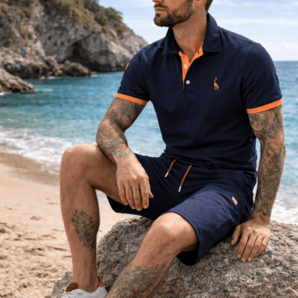 AliceLeon™ | Pantalon court en coton avec poches zippées