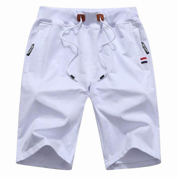 AliceLeon™ | Pantalon court en coton avec poches zippées