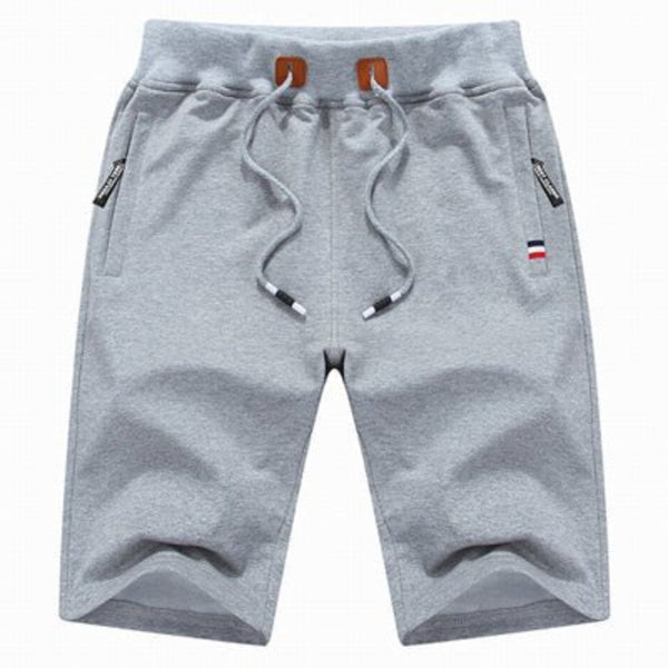 AliceLeon™ | Pantalon court en coton avec poches zippées