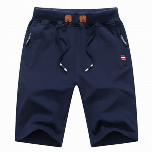 AliceLeon™ | Pantalon court en coton avec poches zippées
