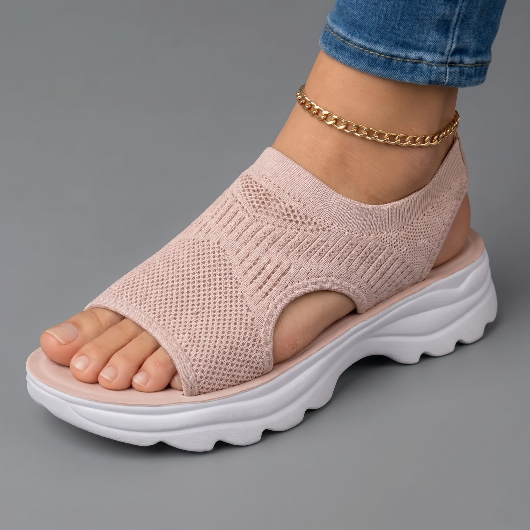 Brenna | Sandales Rembourrées à Enfiler