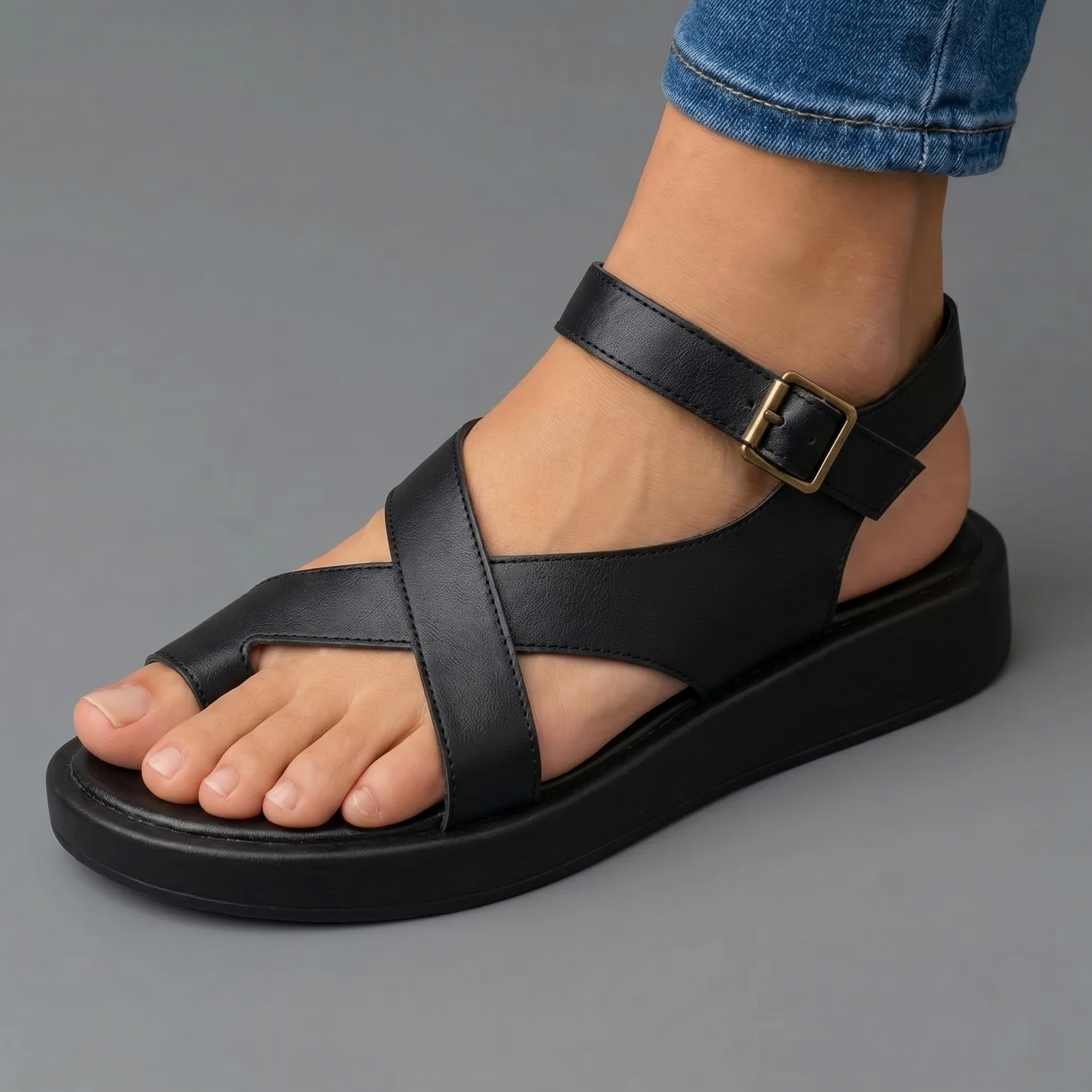 Constance | Sandales Matelassées Confortables