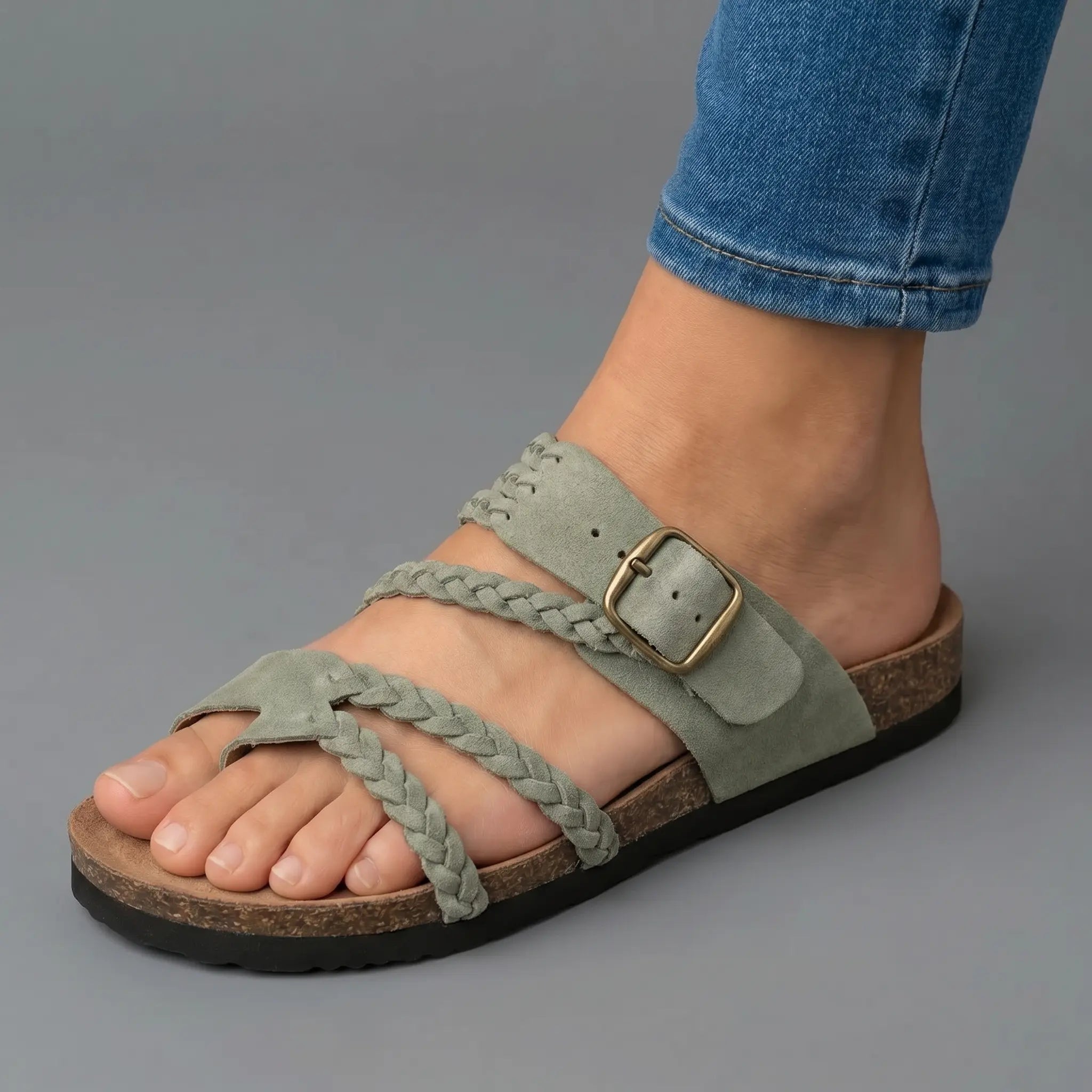 Everett | Sandales Tressées Confortables