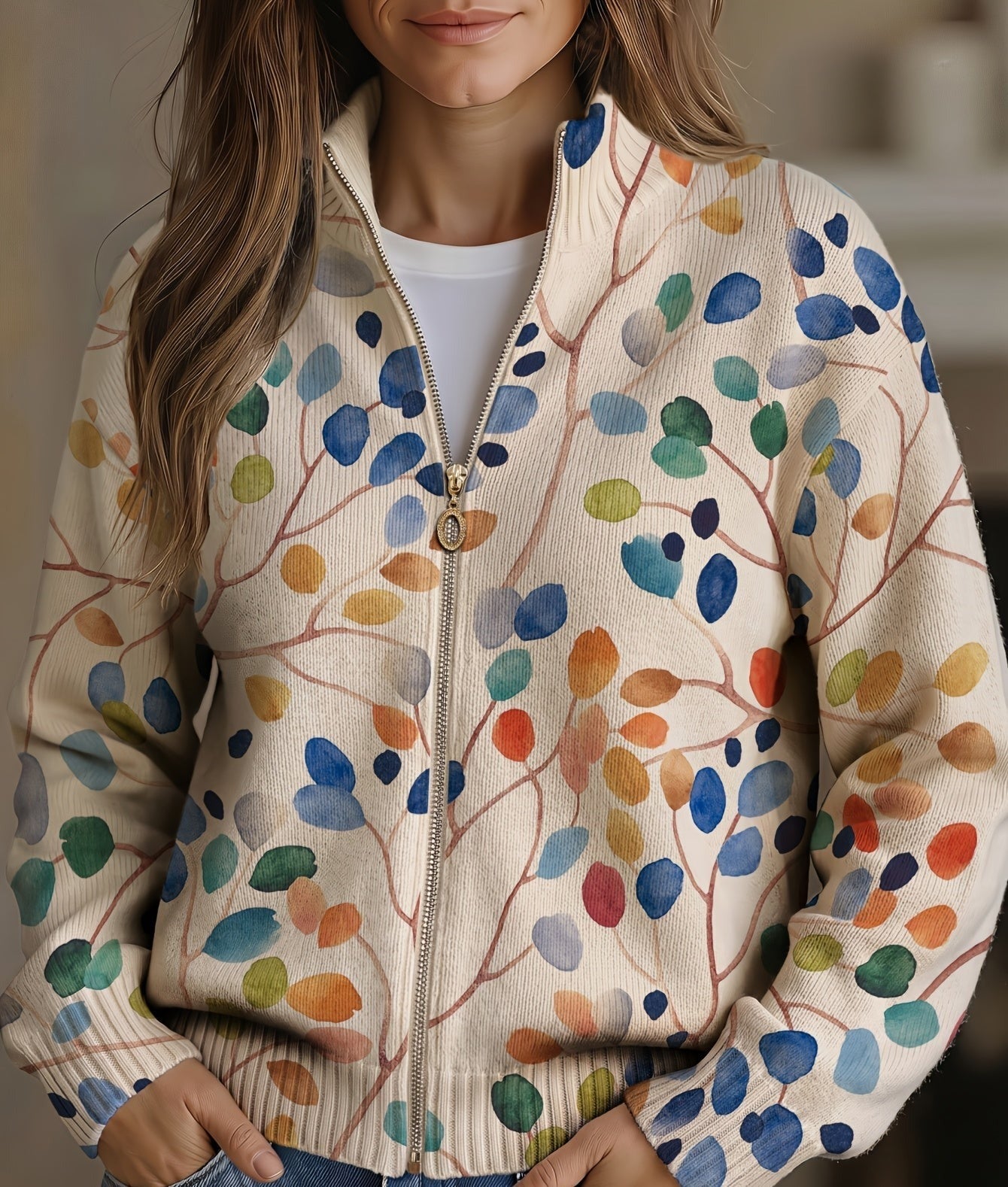 Imogene | Cardigan Botanique