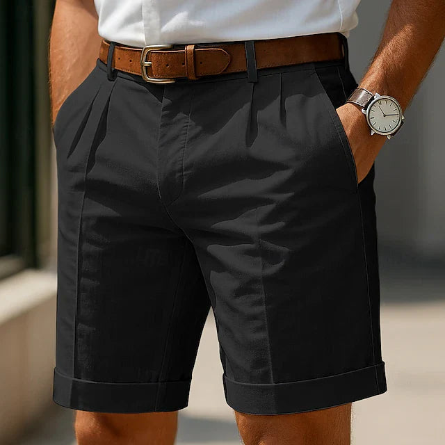 AliceLeon™ | Été Chino Plissé Court