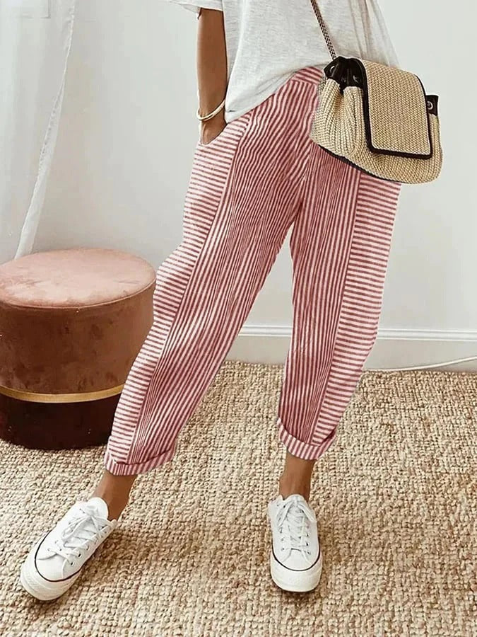 AliceLeon™ | Rayé Pants