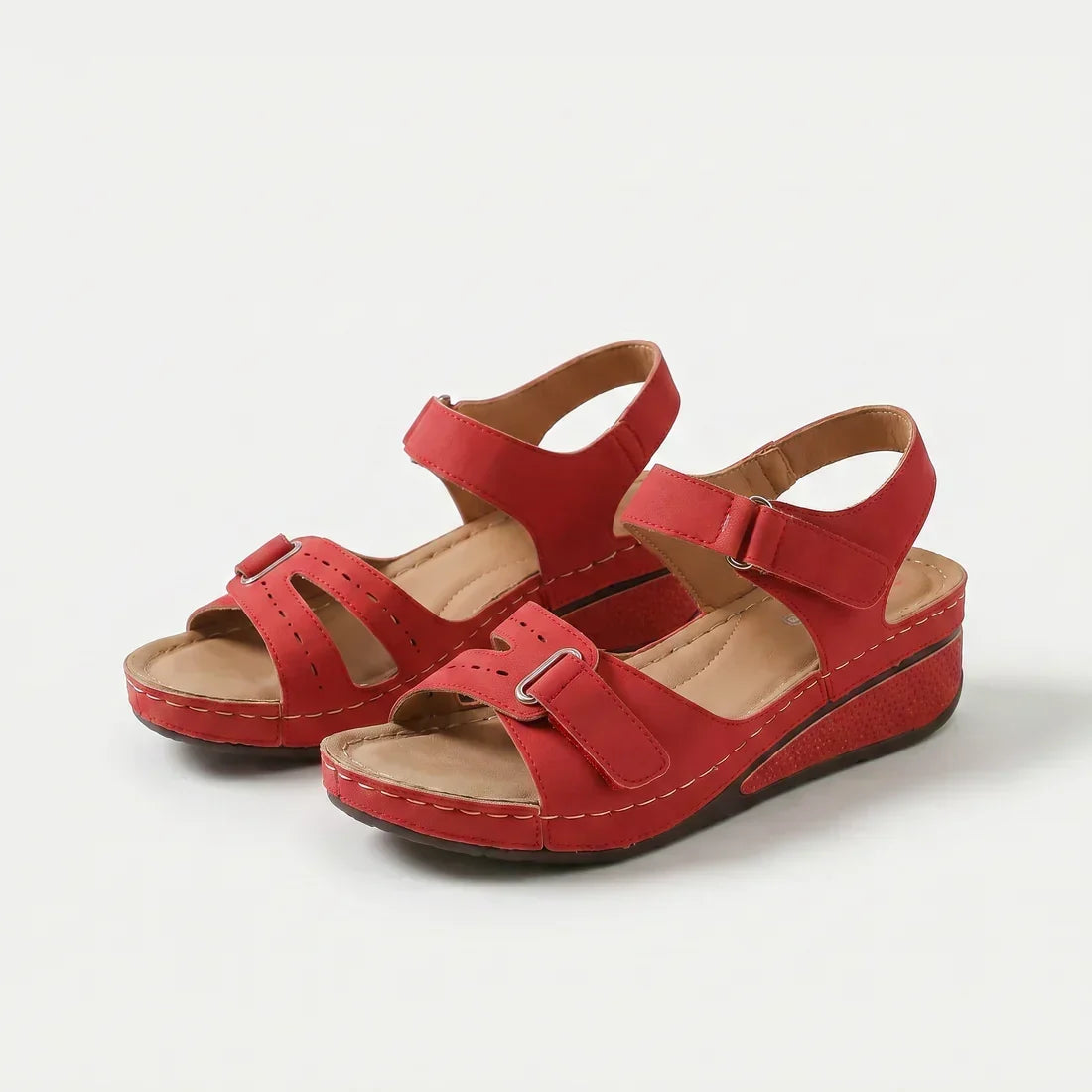 Coralie | Sandales Wedge Confort avec Rembourrage