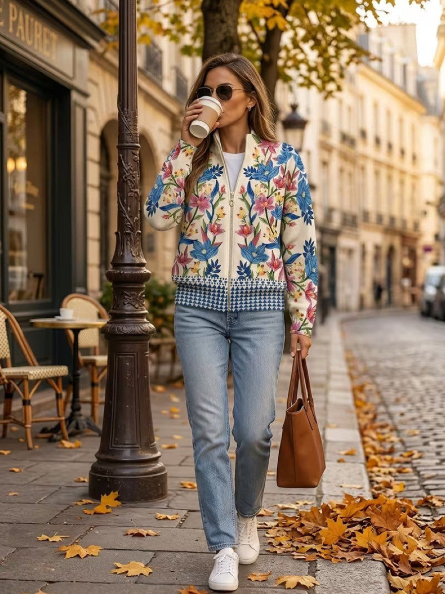 Tabitha | Cardigan Jardin Floral