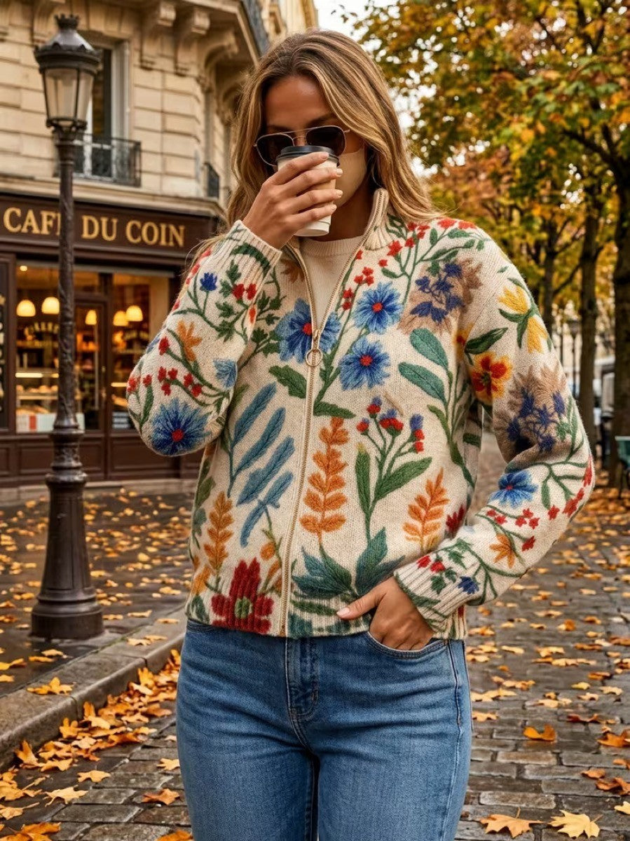 Tabitha | Cardigan Jardin Floral