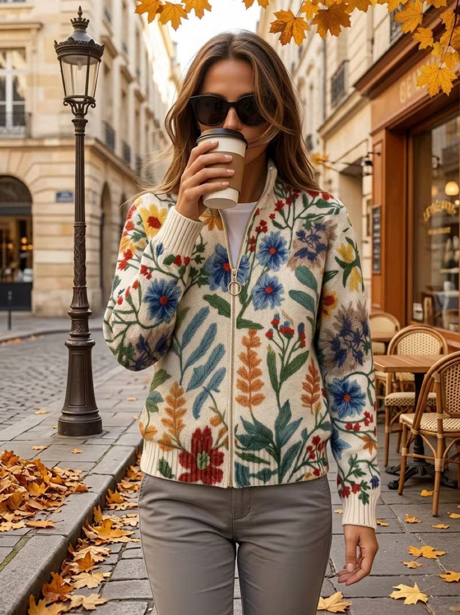 Tabitha | Cardigan Jardin Floral
