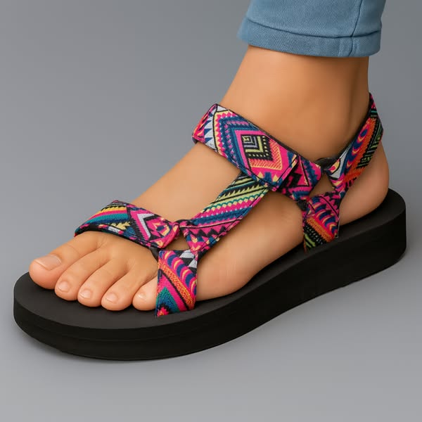 Corinne | Sandales Confortables avec Rembourrage de Soutien